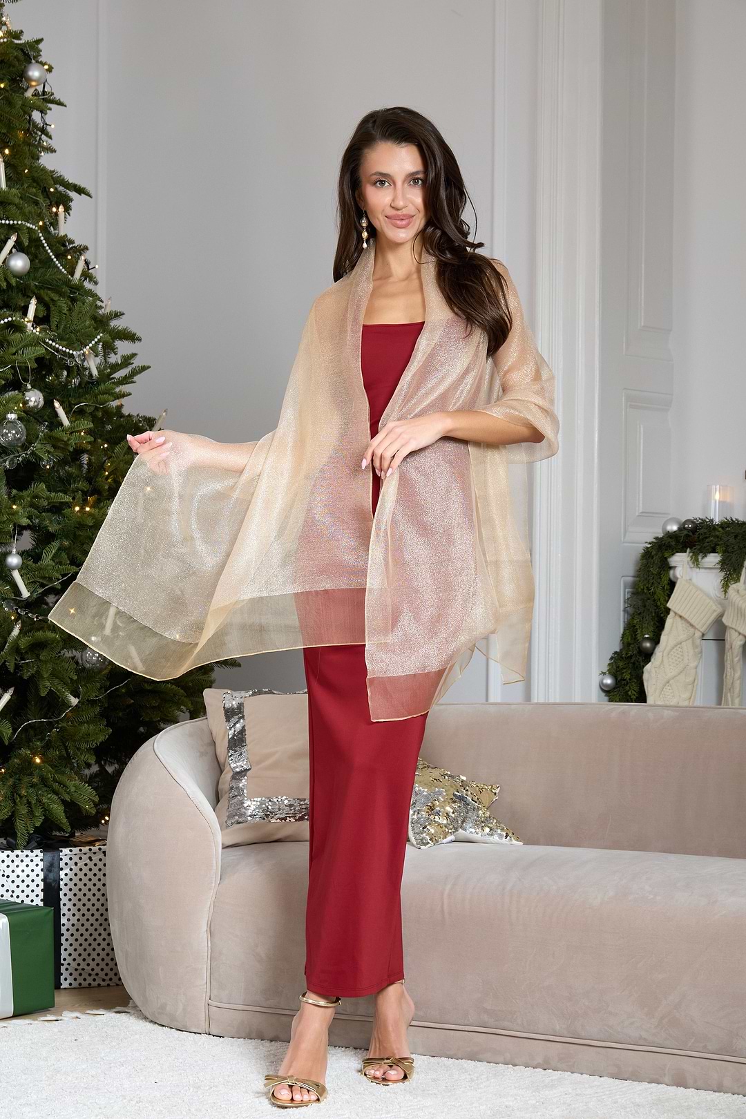 christmas dress scarf Favorite Christmas Blanket Scarf Under $10