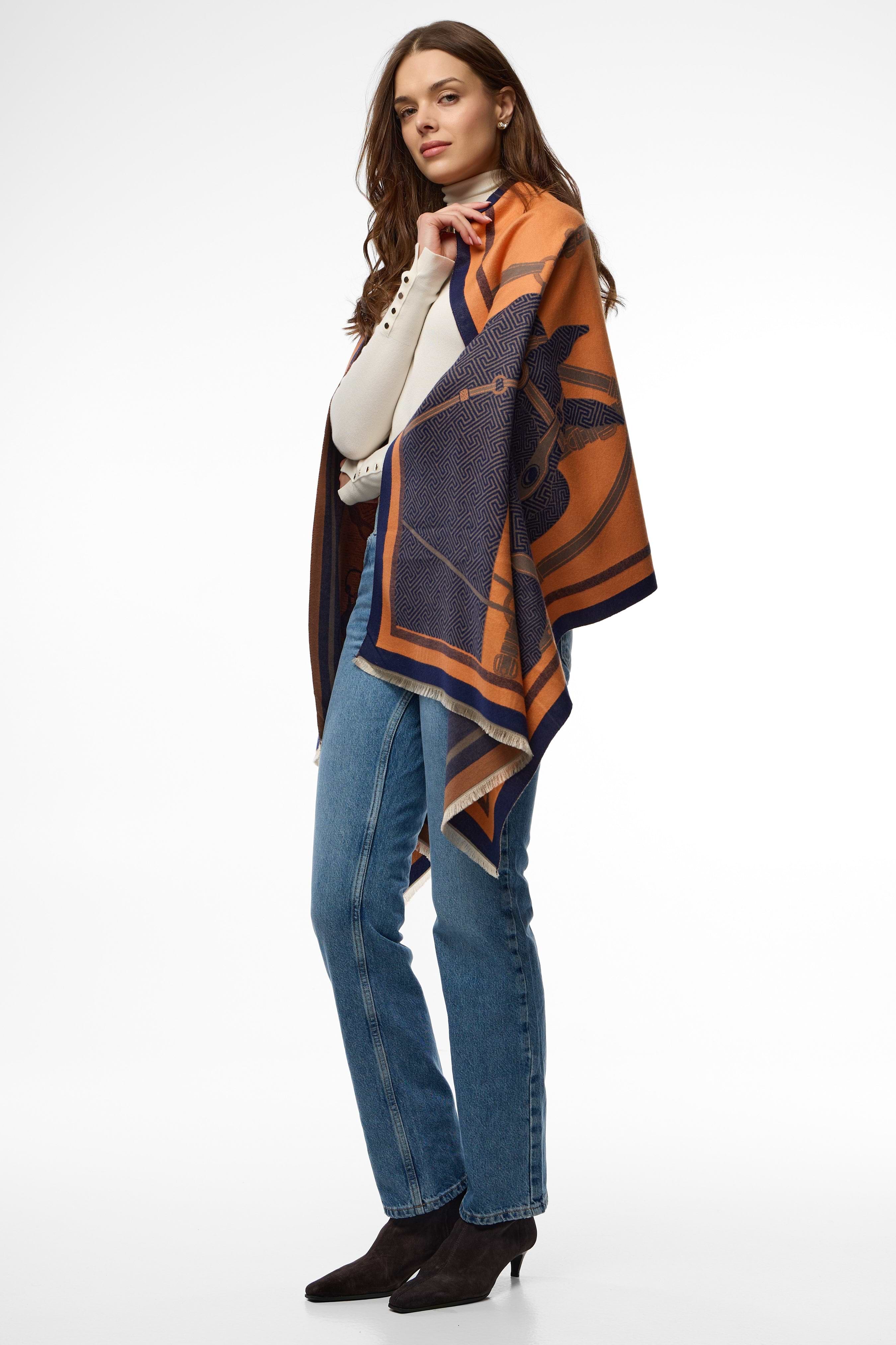 Equestrian Reversible Scarf – SAACHI