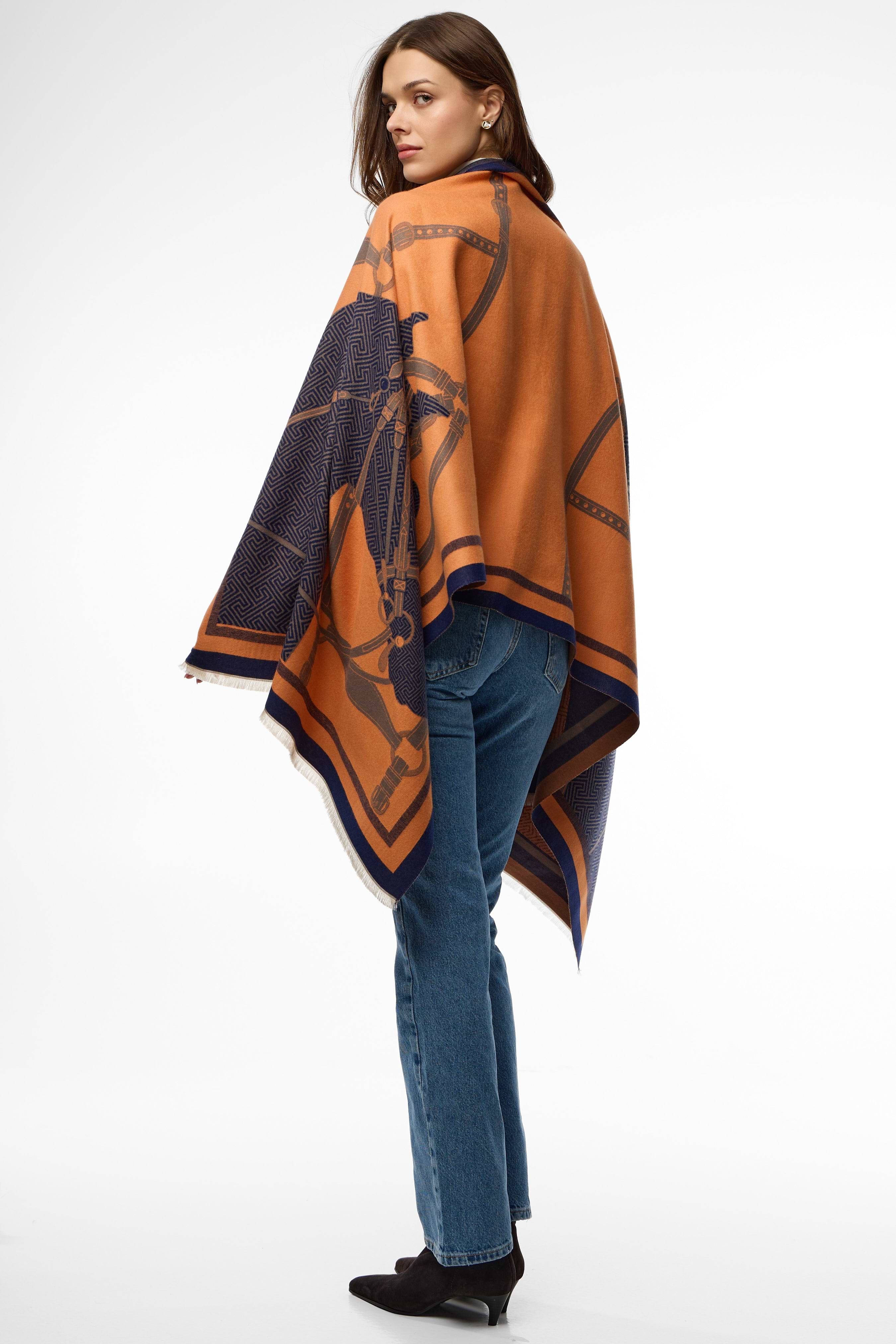 Equestrian Reversible Scarf – SAACHI