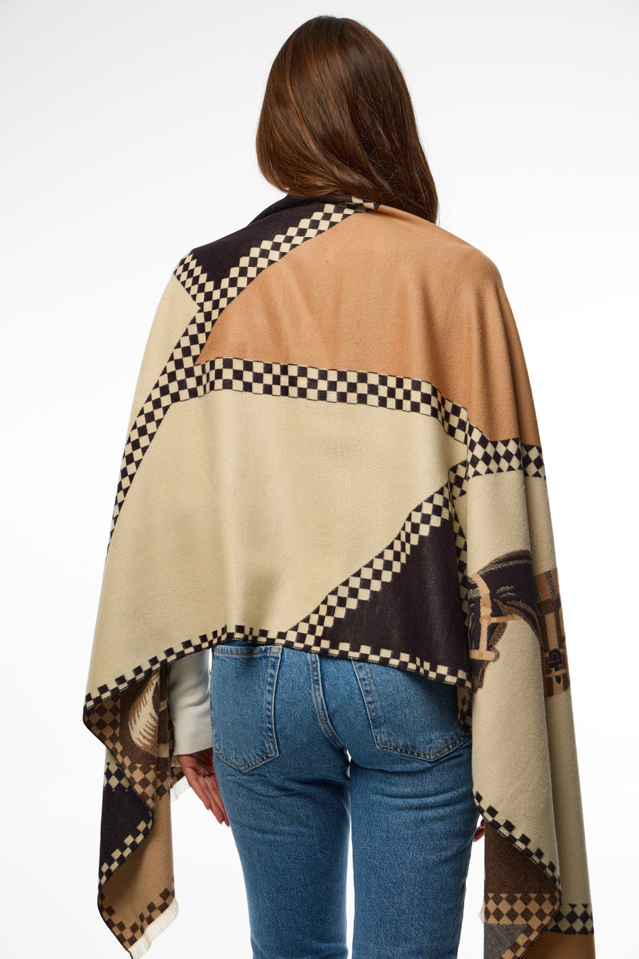 Equestrian Reversible Scarf – SAACHI