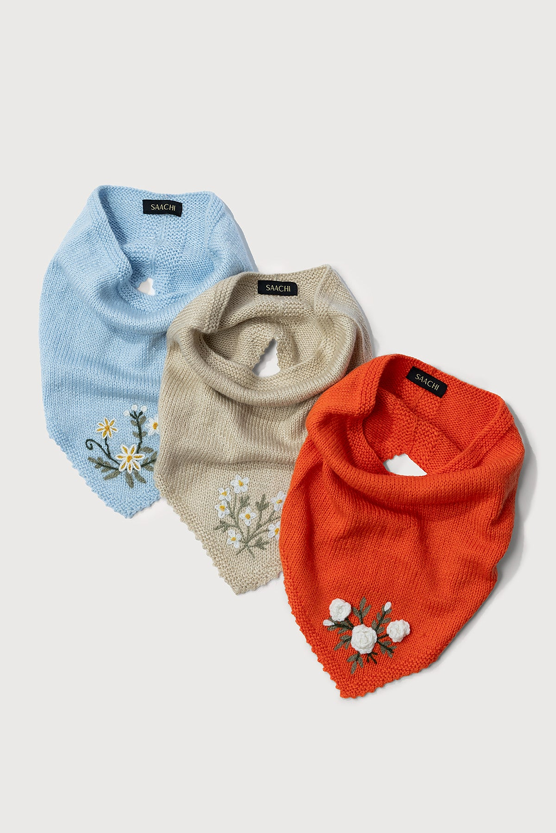 Floral Embroidered Snood