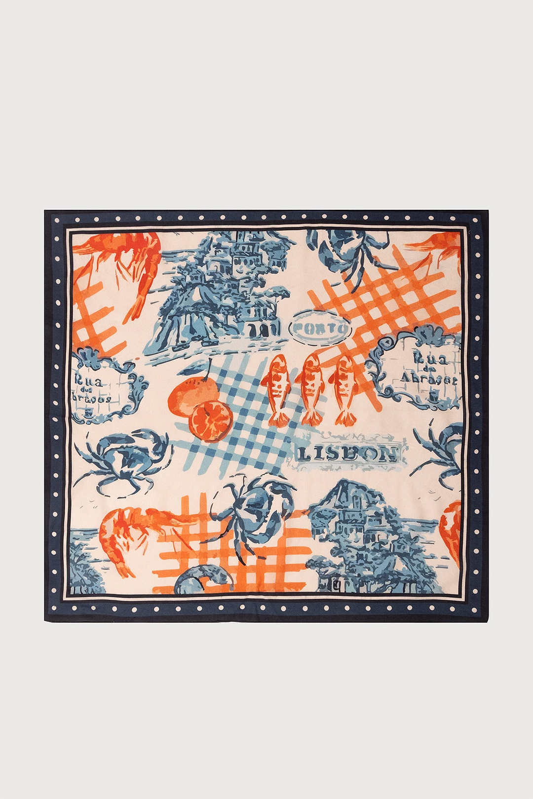 Coastal Market Print Bandana