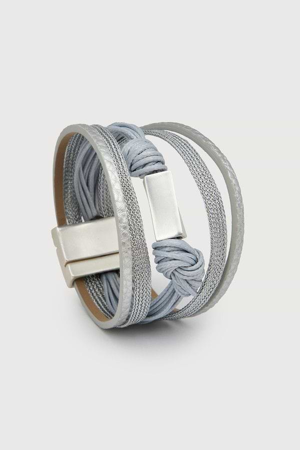 Rectangle Charm Cord Bracelet – SAACHI