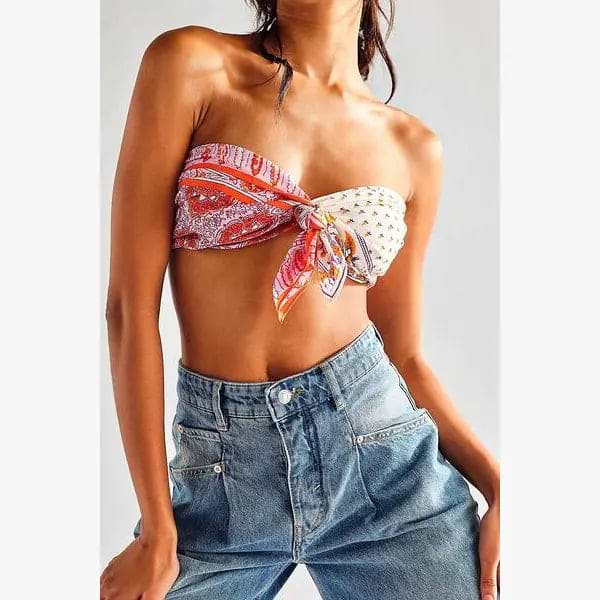Blooming Mandala Print Bandana