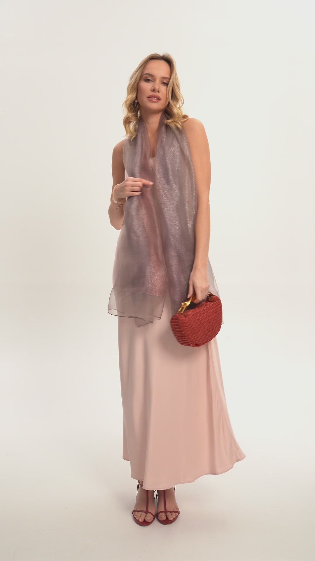 Silk Sparkle Wrap Scarf_Video