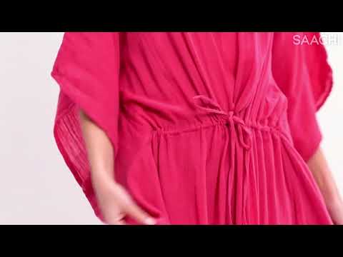 Crochet Rainbow Kaftan Maxi