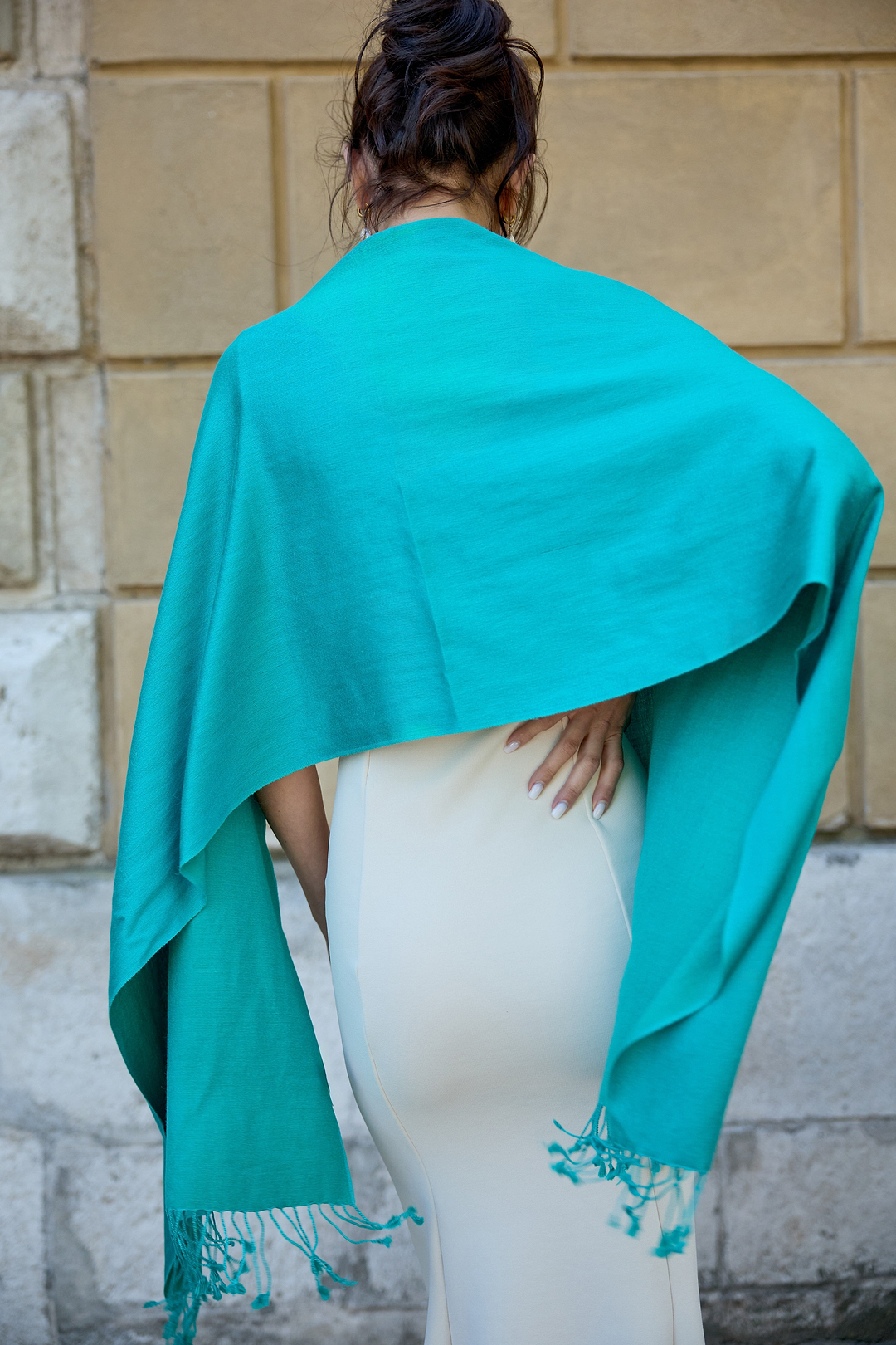 Satin Pashima Scarf