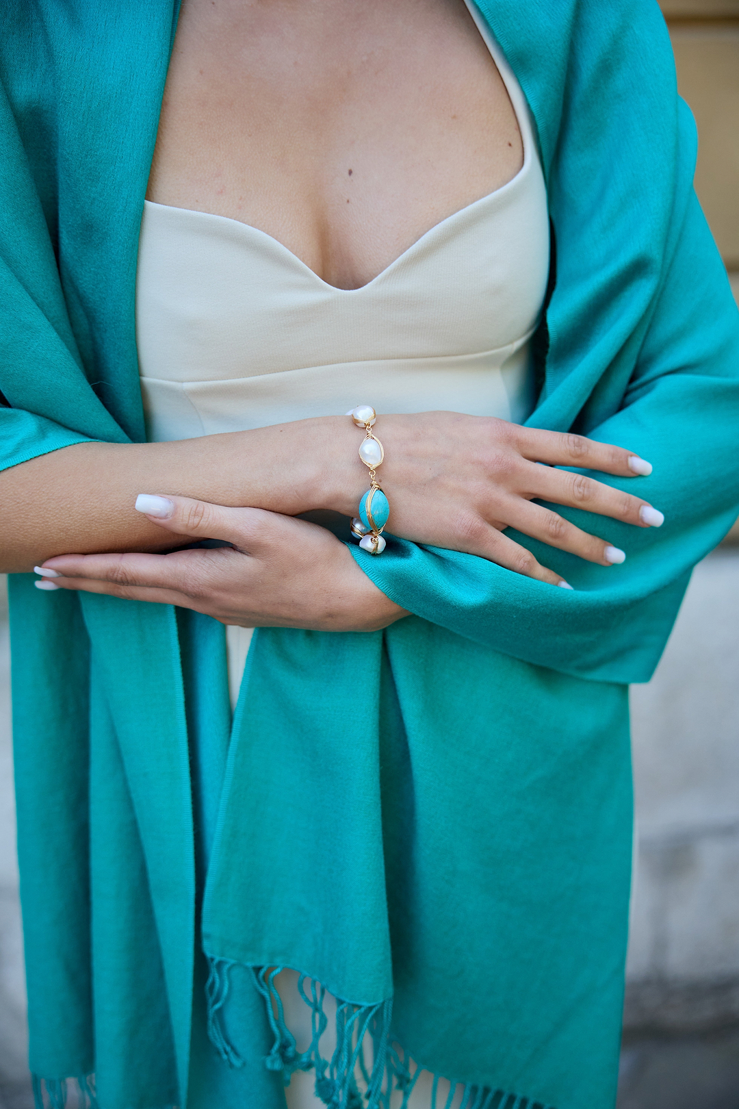 Satin Pashima Scarf