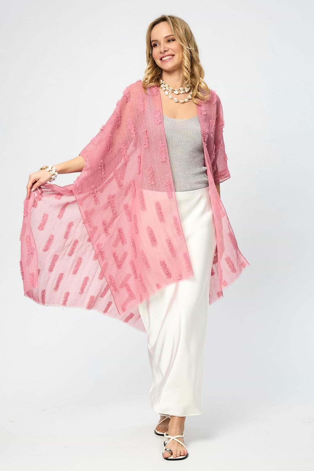 Textured Ruana