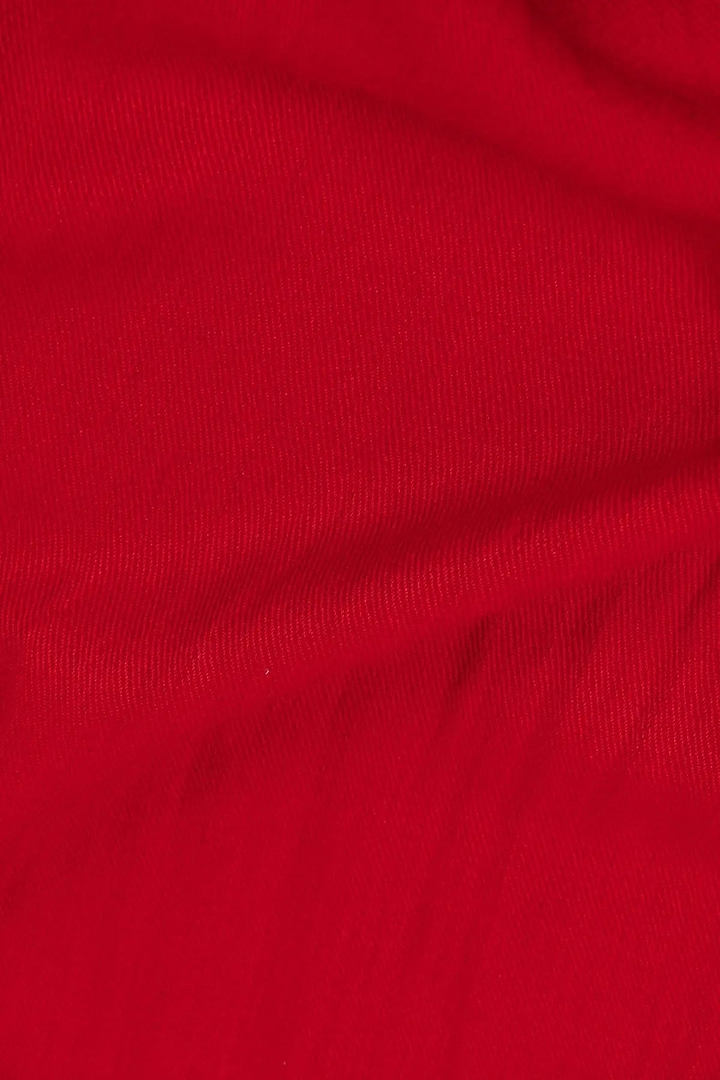 Cashmere Silk Scarf Red