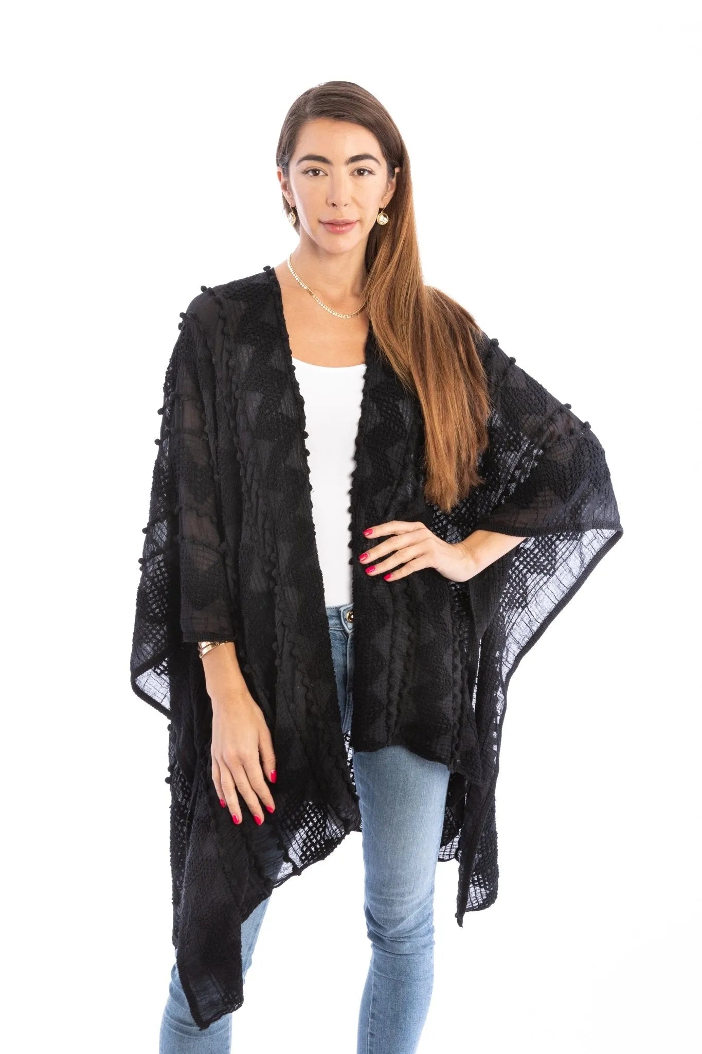 Palmer Kimono Black