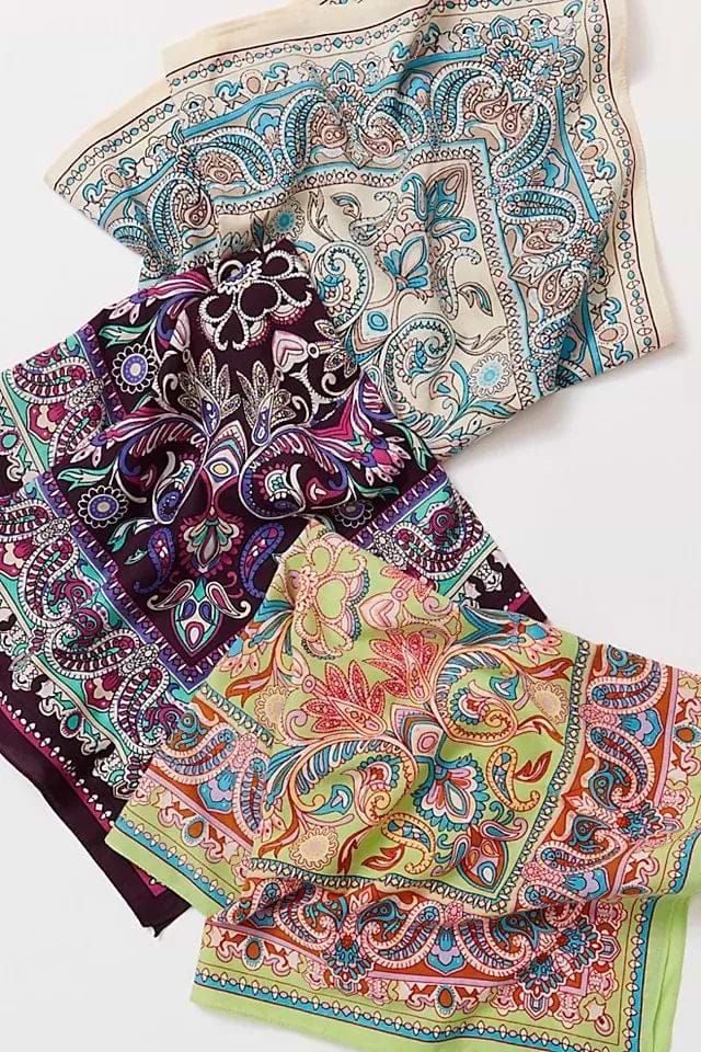 Paisley Motif Bandana - SAACHI