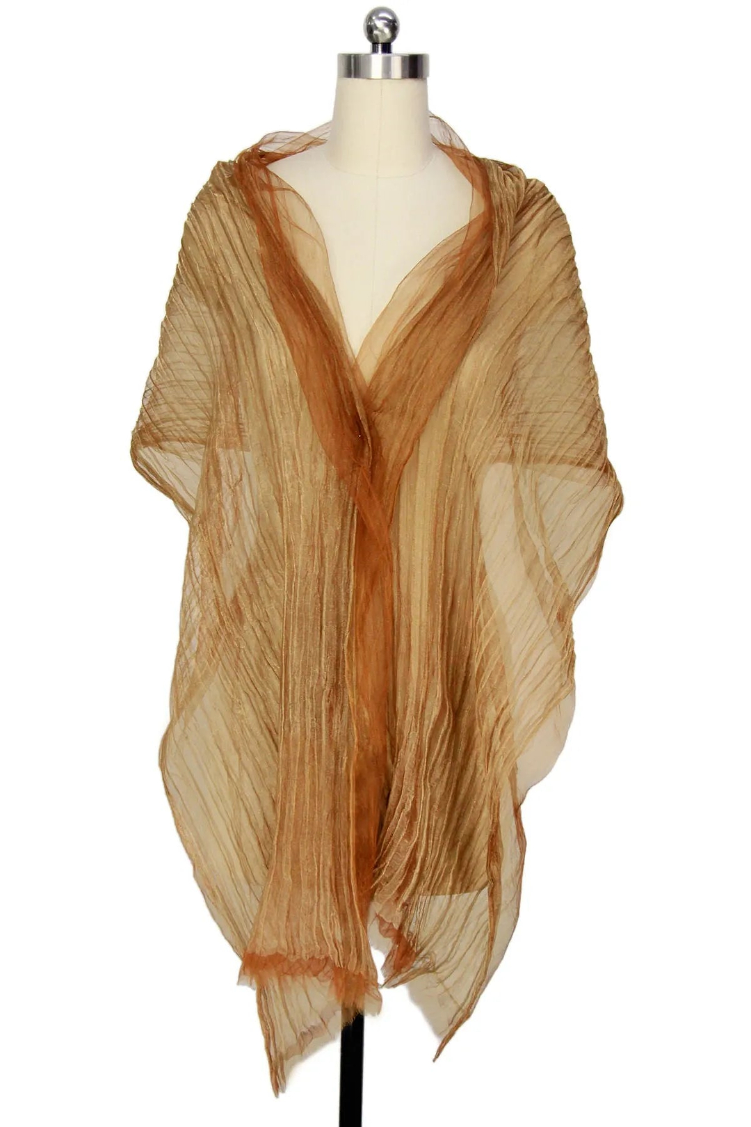 Kalia Pleated Sheer Scarf Peru