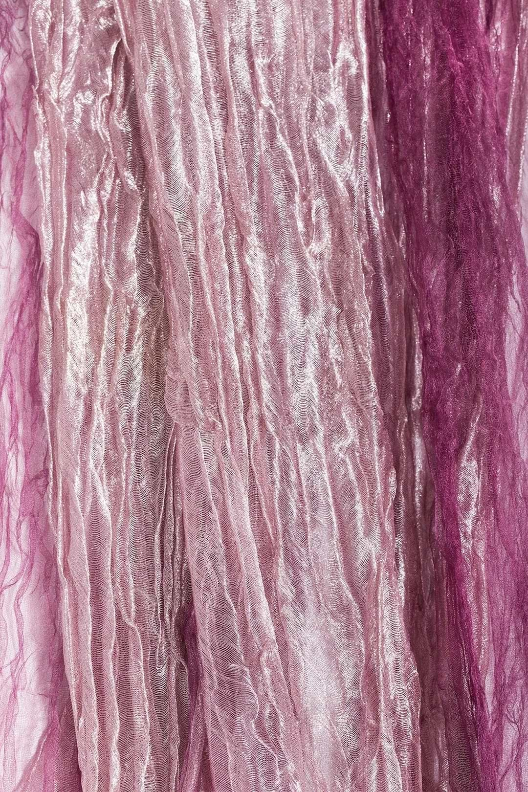 Kalia Sheer Silk Scarf Plum