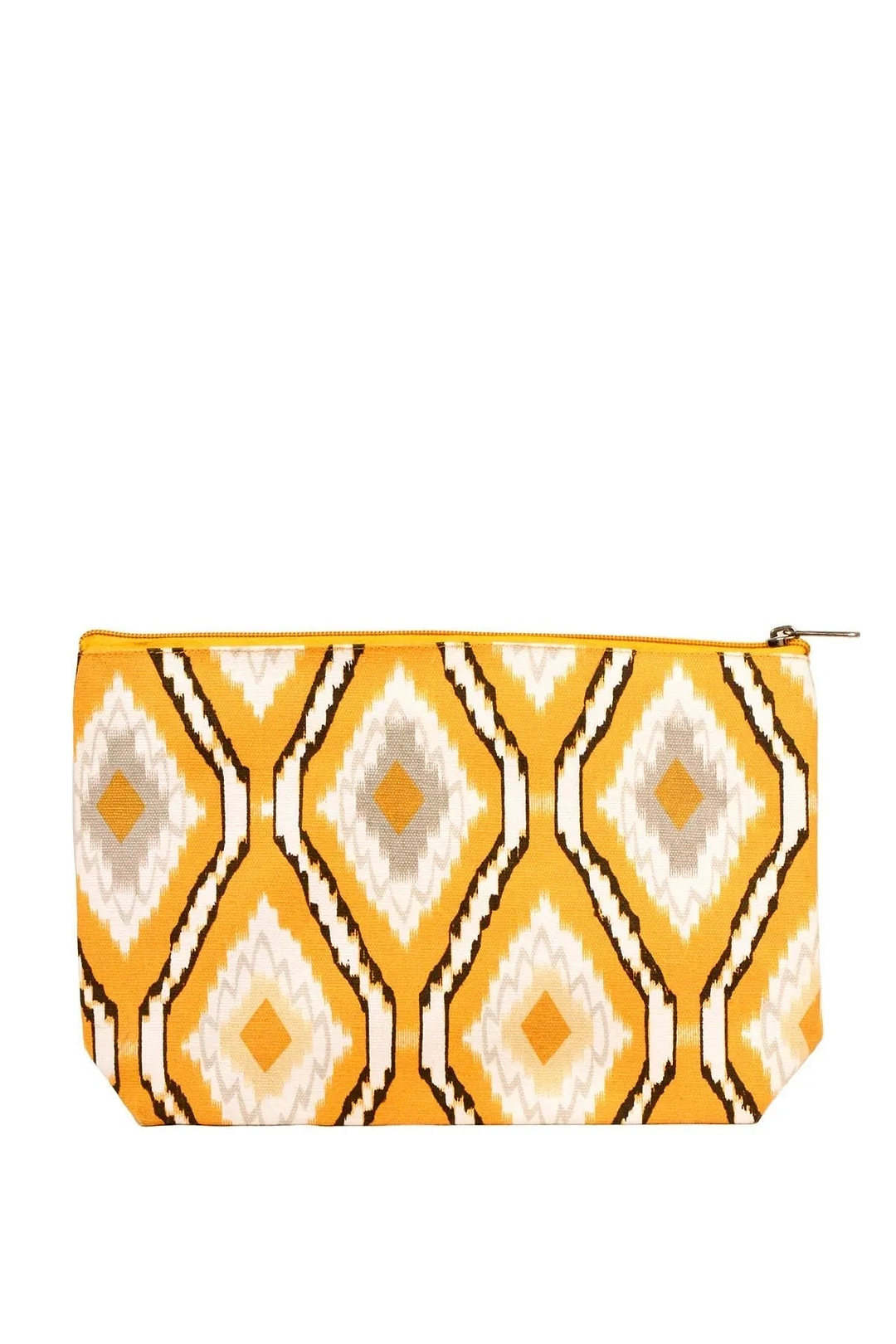 Ikat Cosmetic Bag Orange