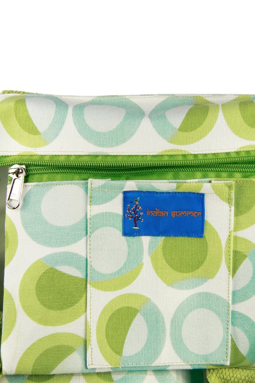 Stylish Circle Pattern Weekend Light Green