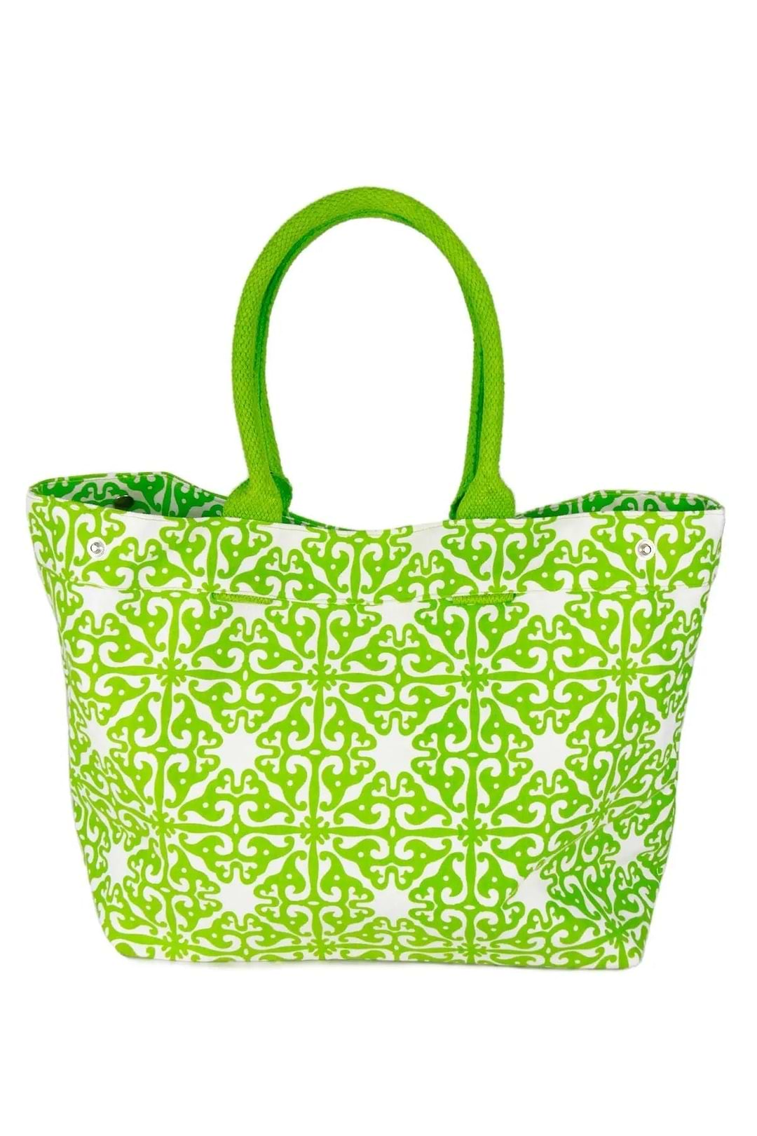 Tile Tote Bag Lime