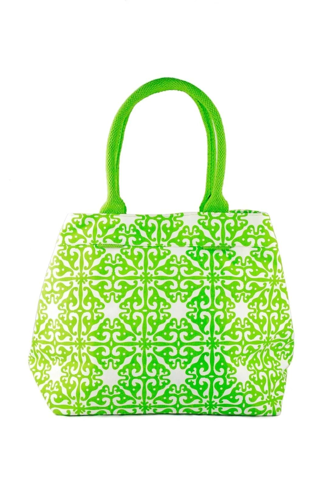 Tile Tote Bag Lime