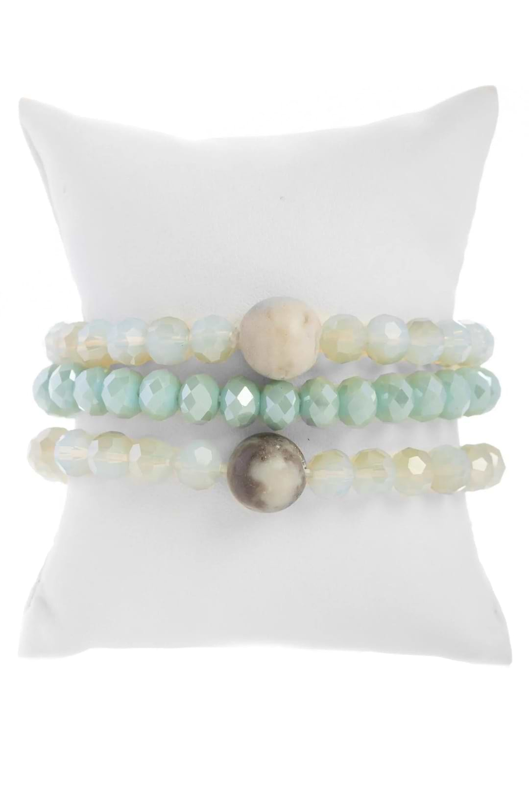 Classic Arm Party Bracelet Set Honey Dew