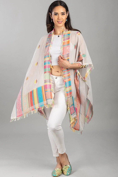 Jacinda Kimono Ivory