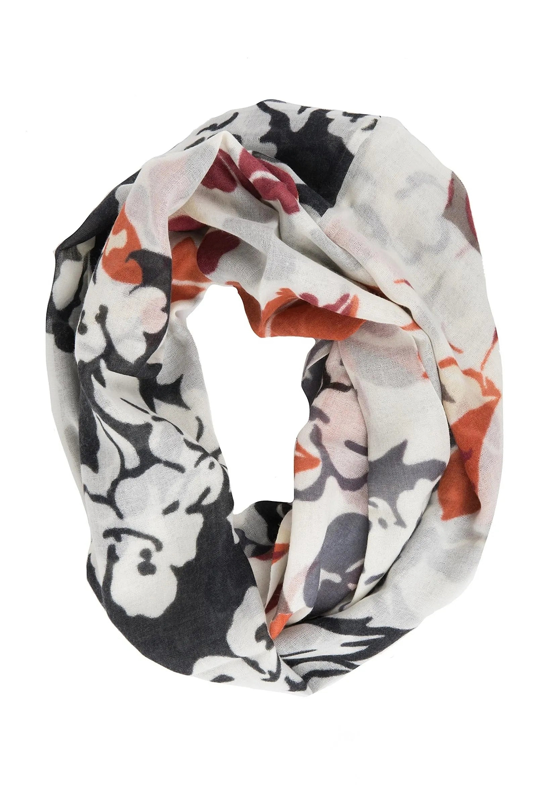 Stacked Deck Loop Scarf Dark Multi