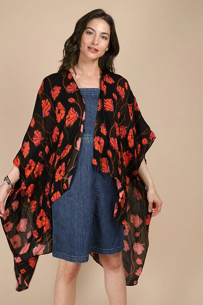 Poppy Field Casual Kimono - SAACHI