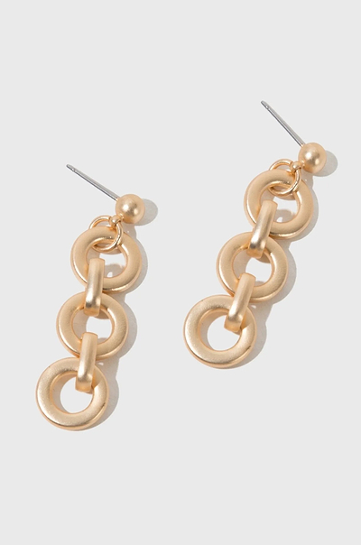 Tocoma Chain Earring Gold