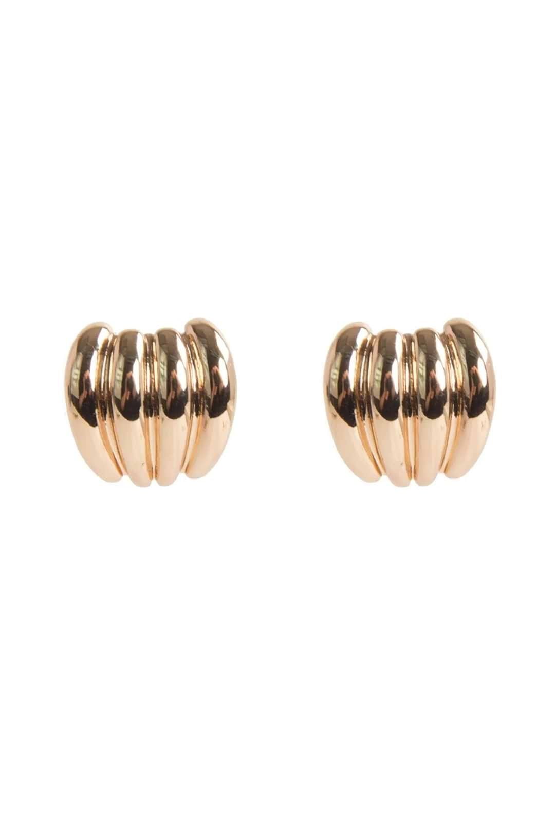 Love Knot Stud Earring Set Gold