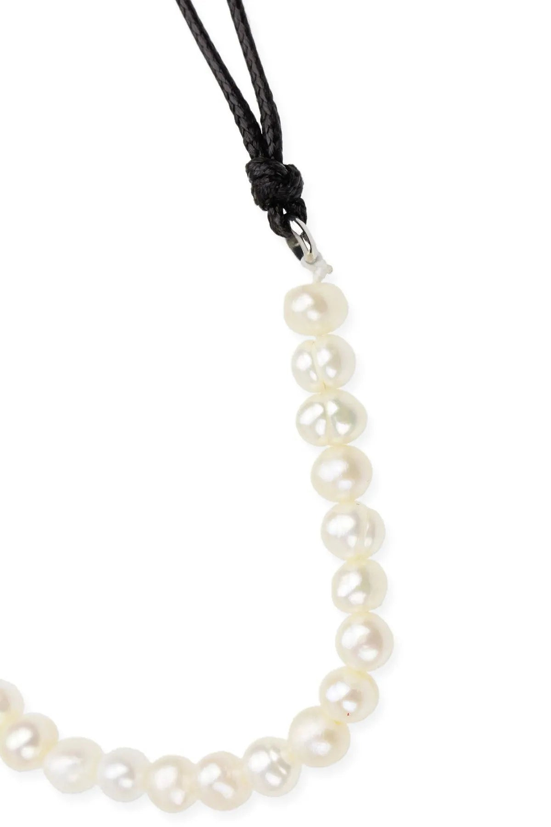 Pearl Choker Necklace Black