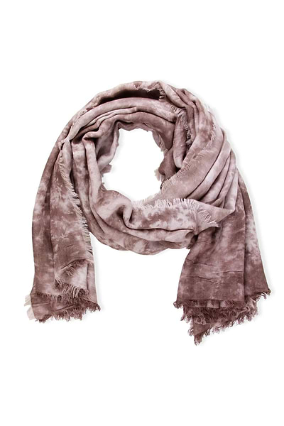 Talise Watercolor Scarf Brown