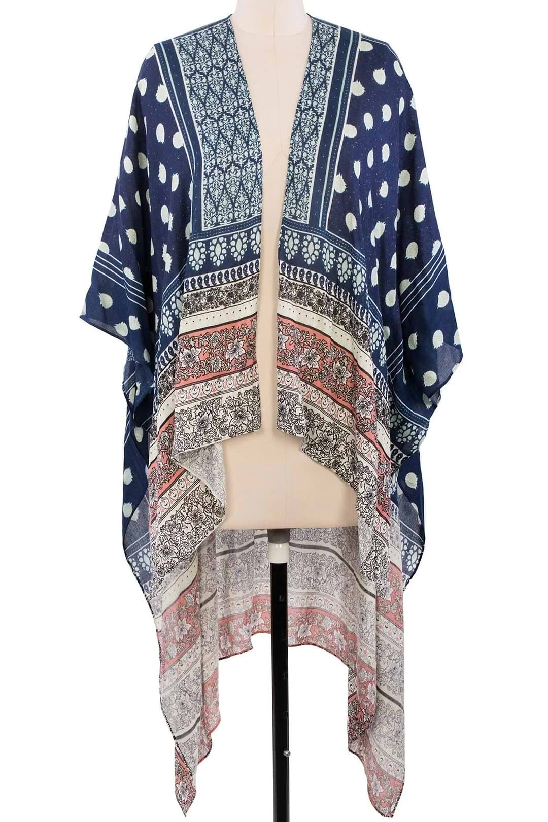 Malaya Kimono Navy