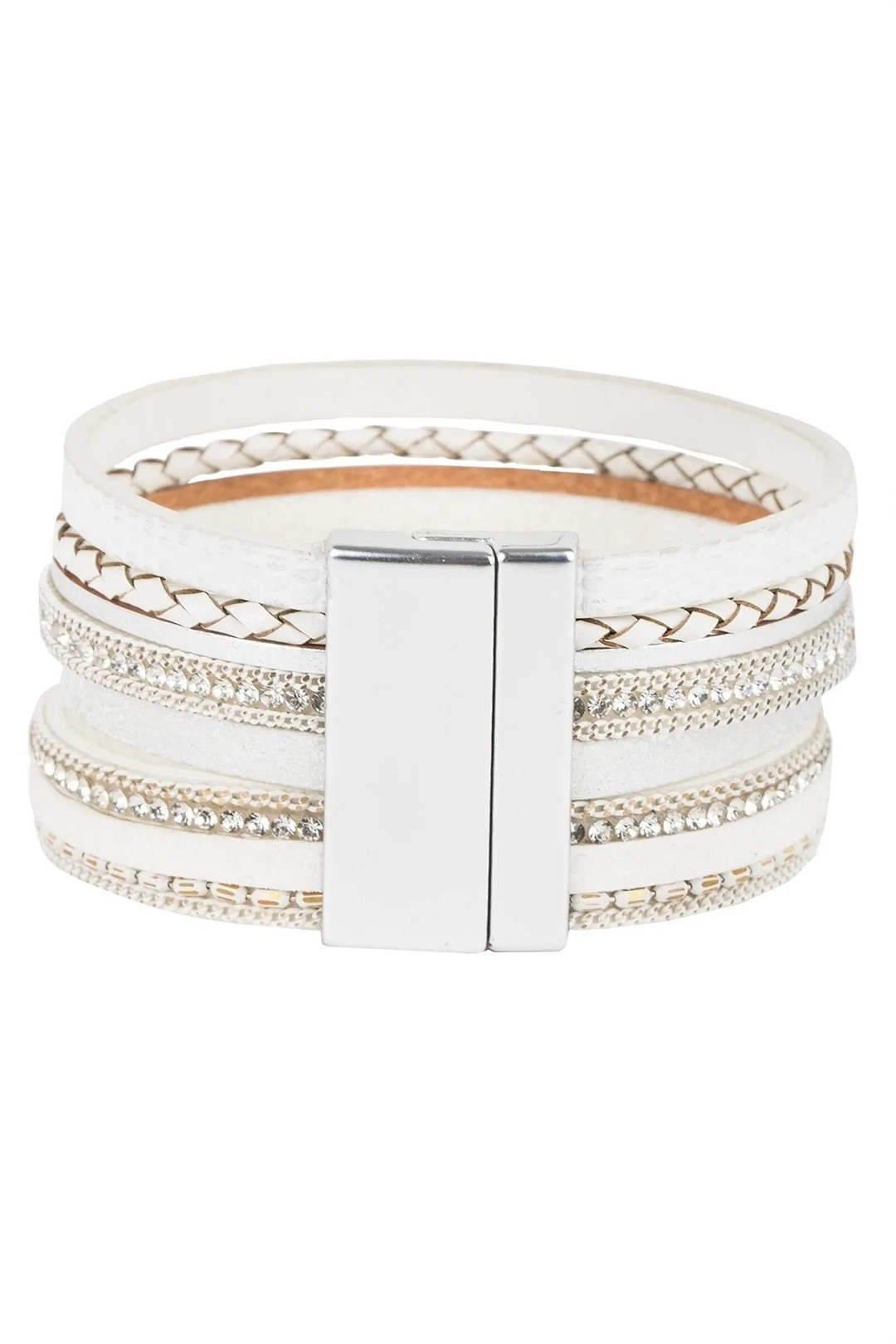 Santorini Pearl Bracelet White