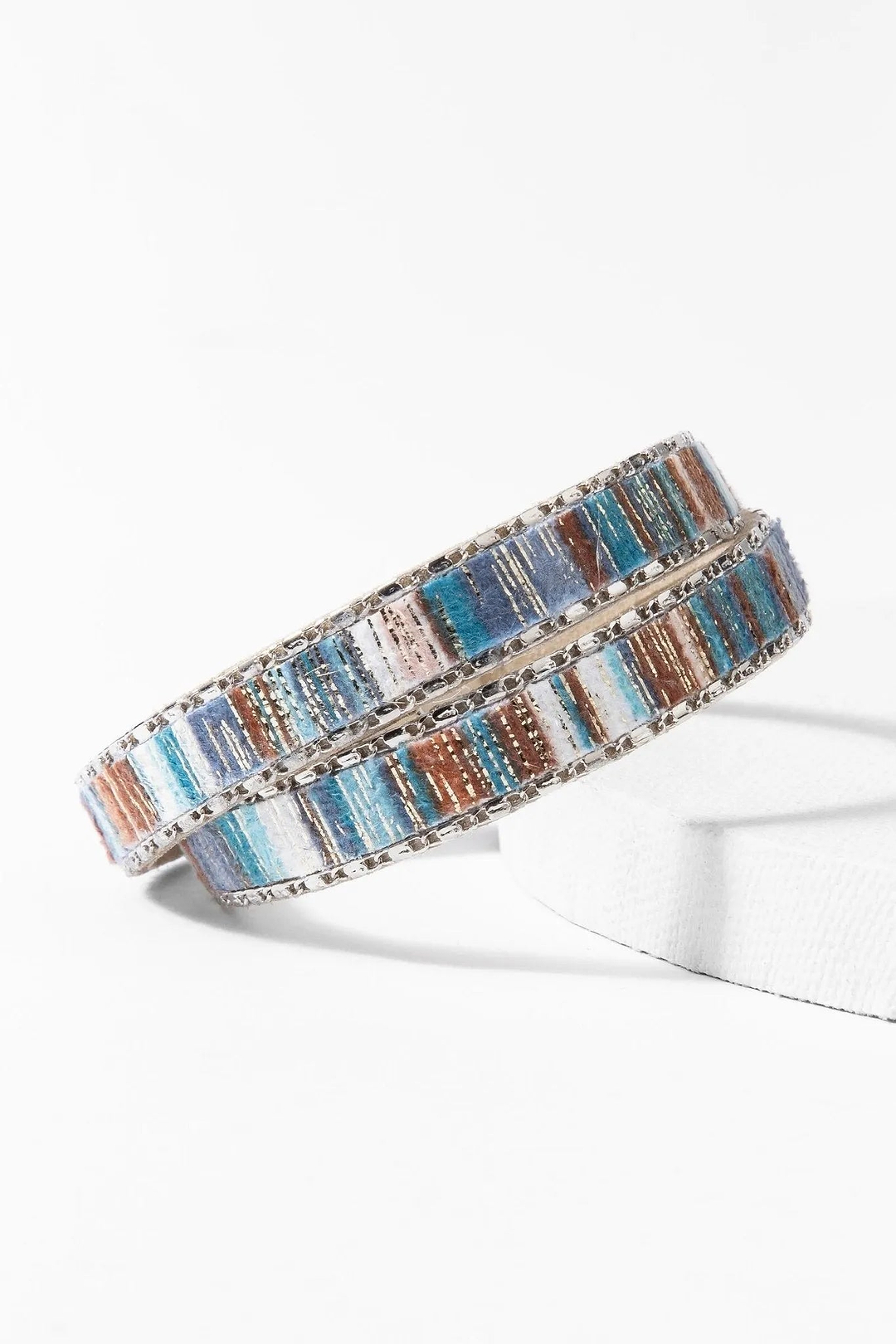 Under the Sun Wrap Bracelet Light Sky Blue