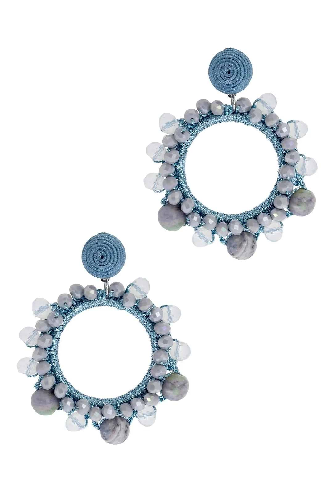 Mahal Earring BLUE Alice Blue