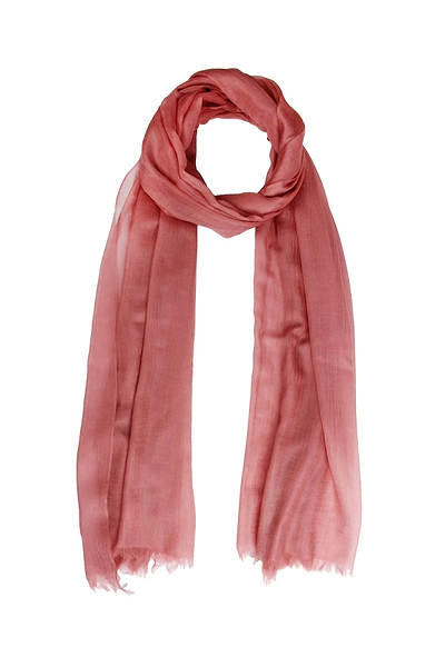 Delicate Solid Cashmere Scarf Pale Violetred