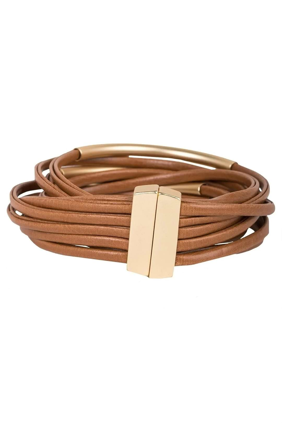 On The Rail Leather Bracelet Peru