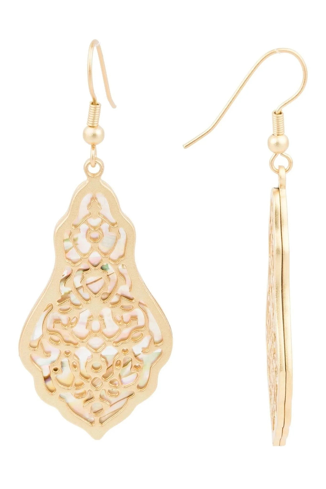 Wonderland Drop Earring Gold