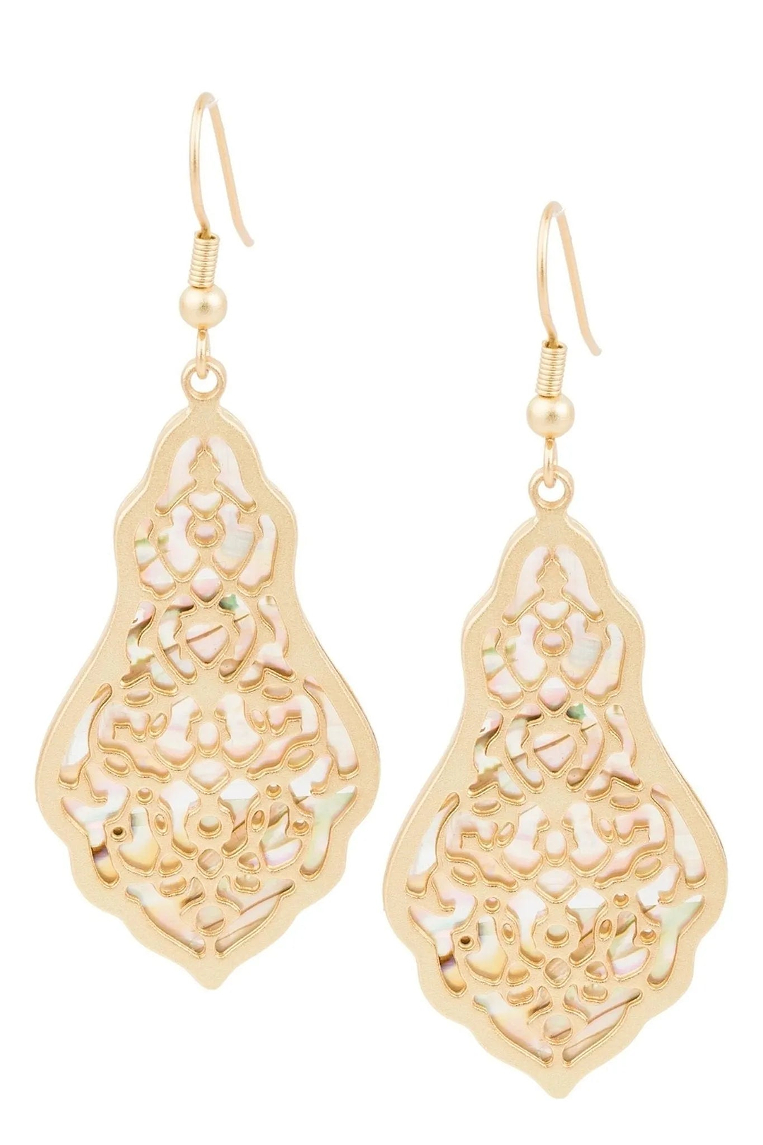 Wonderland Drop Earring Gold