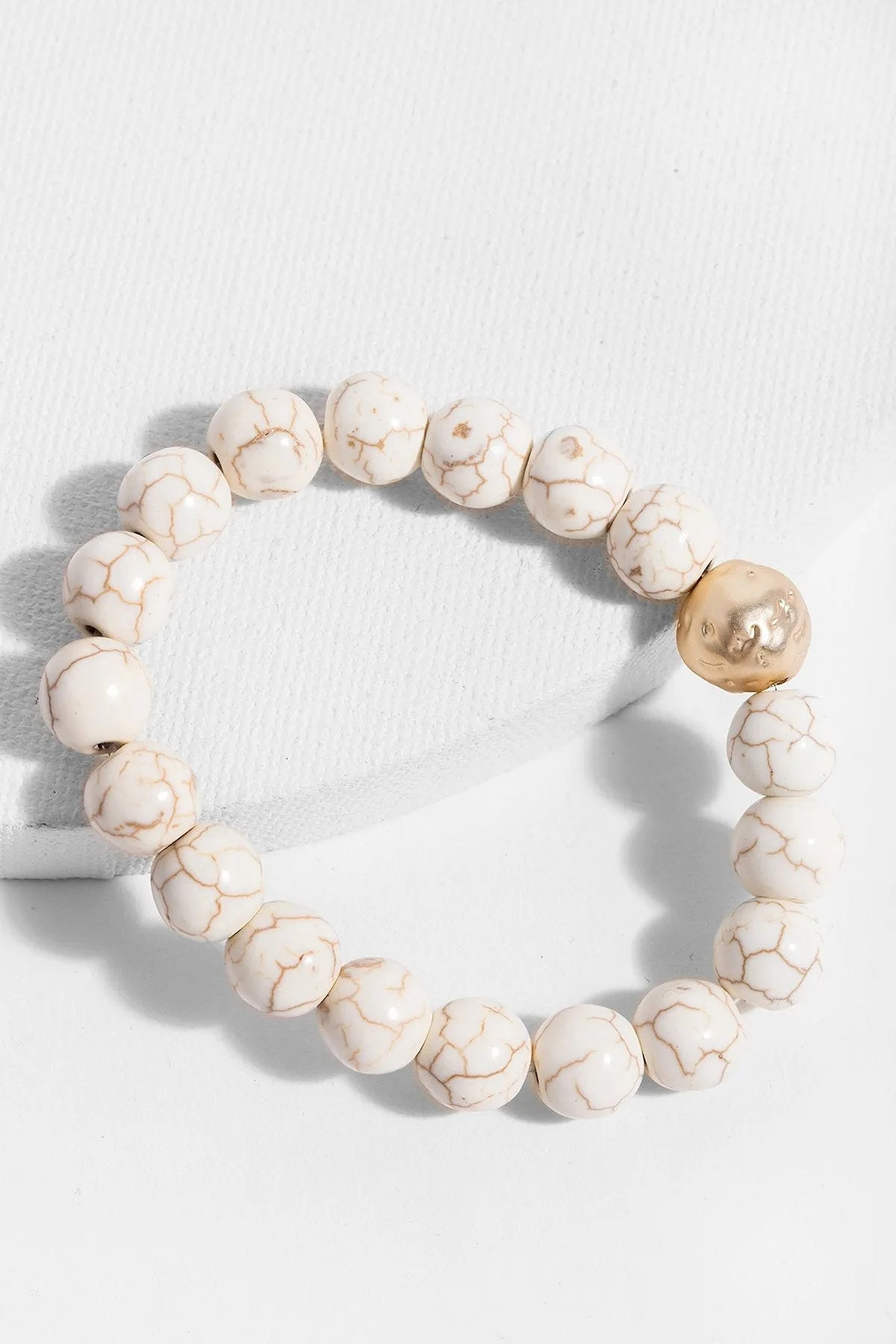 Josephina Stretch Bracelet Floral White