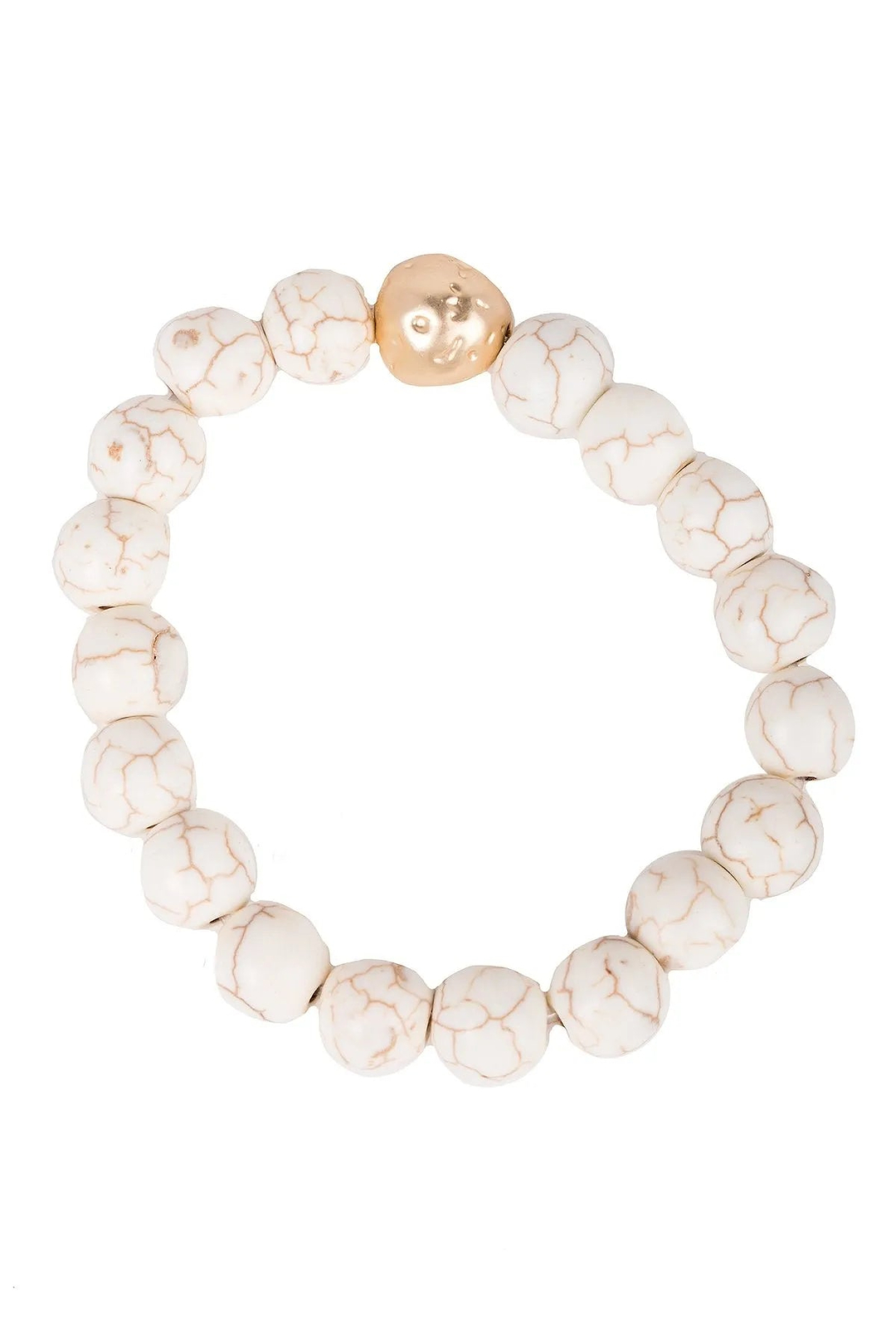 Josephina Stretch Bracelet Floral White