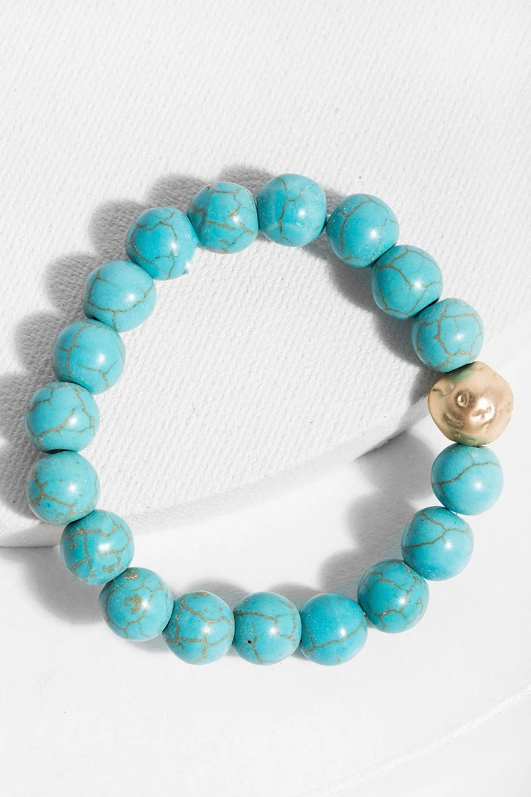 Josephina Stretch Bracelet Pale Turquoise