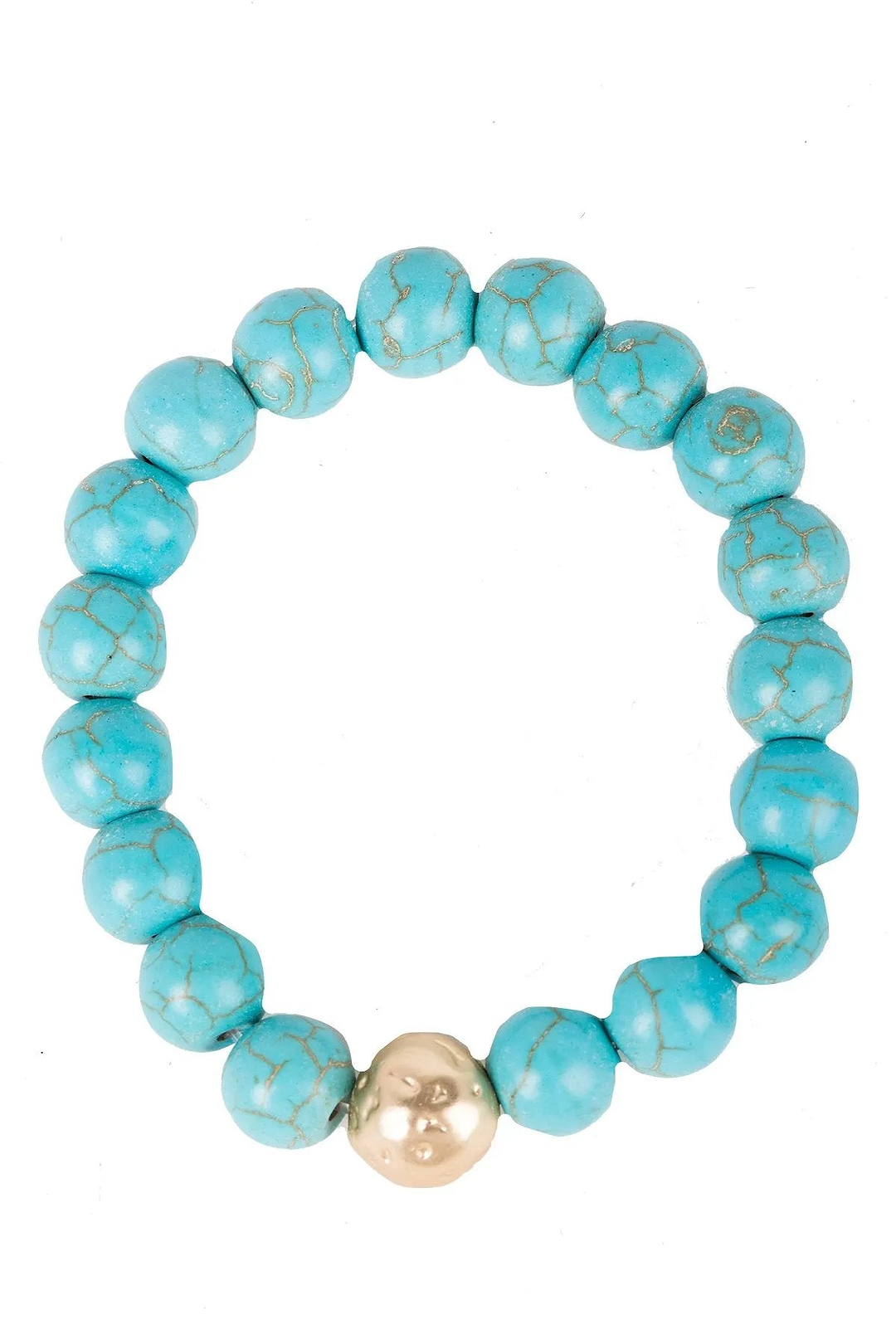 Josephina Stretch Bracelet Pale Turquoise