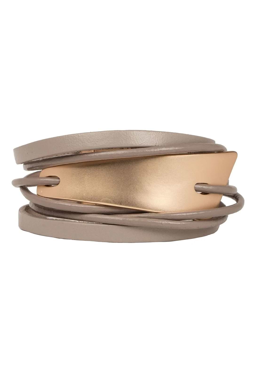 Absolute Zero Leather Bracelet Tan