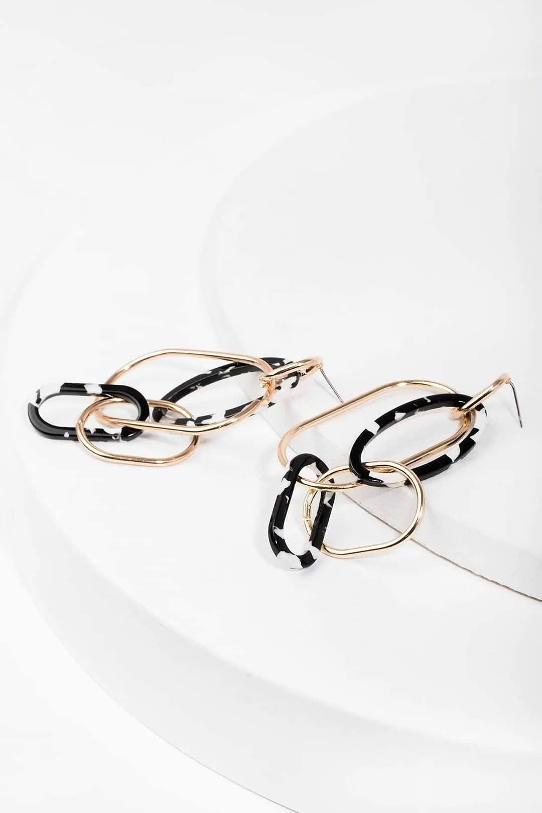 L'Arc Statement Drop Earring Gold