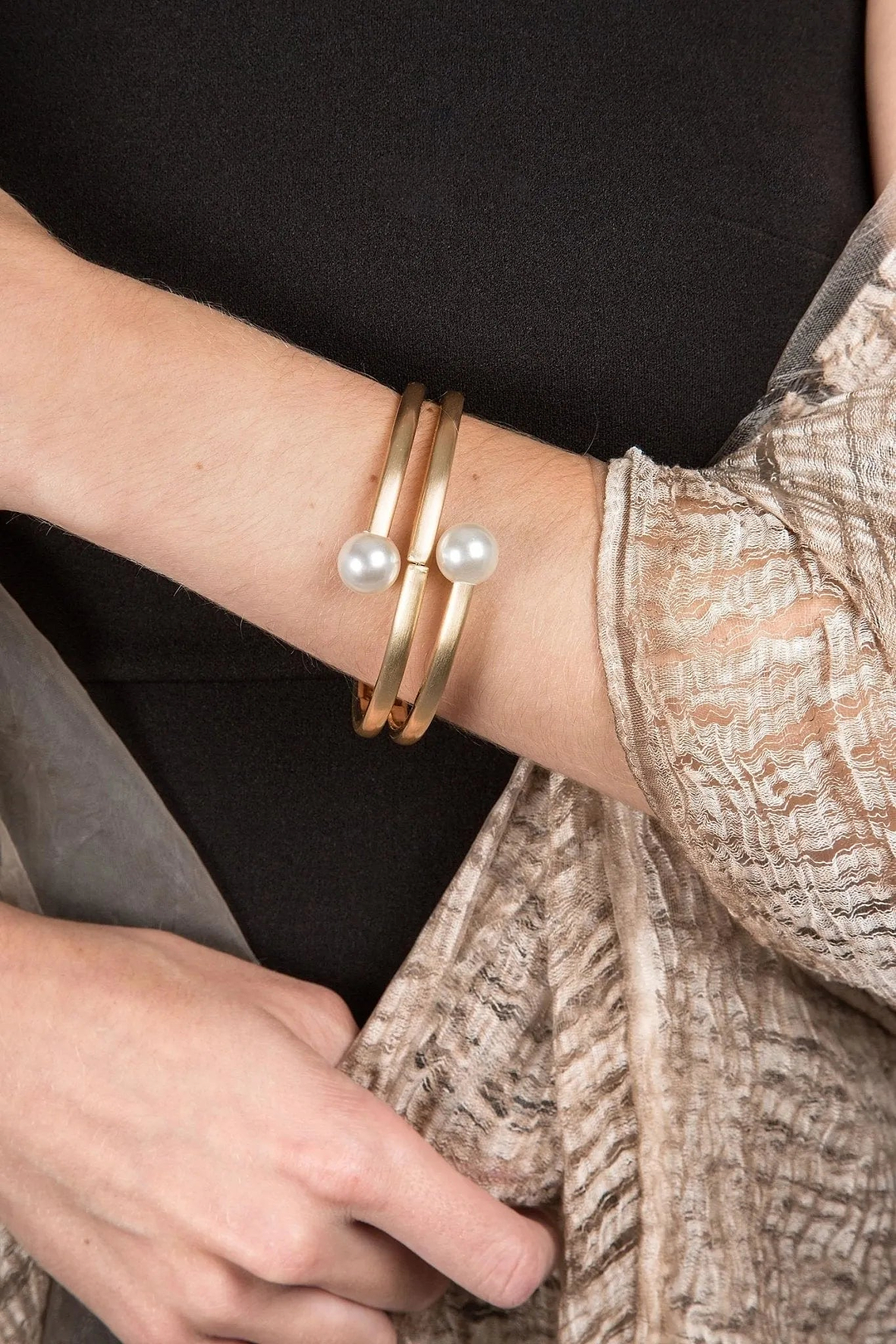 Endless Pearl Bracelet Gold