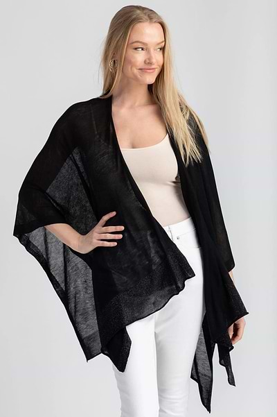 Perfectly Luxe Wrap Black
