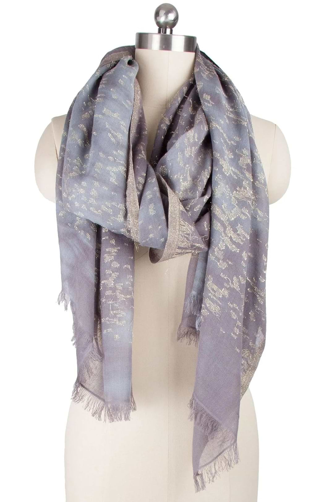 Tenuda Scarf Light Slate Gray