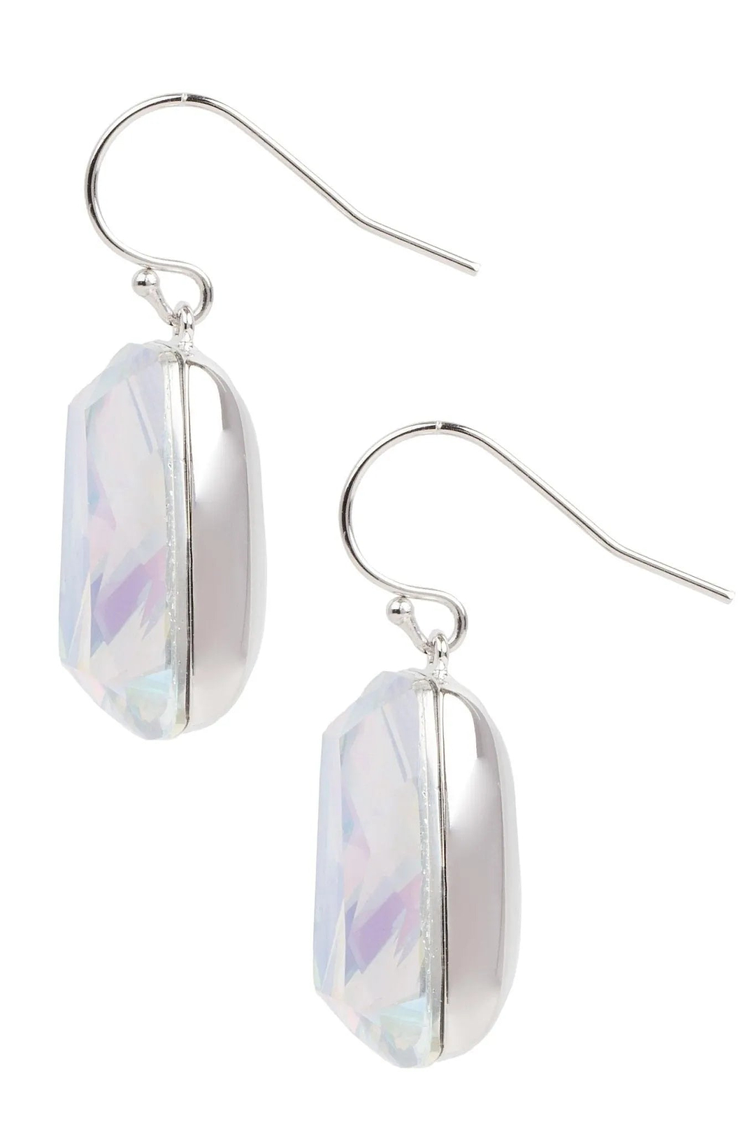Prism Cushion Earring Light Sky Blue
