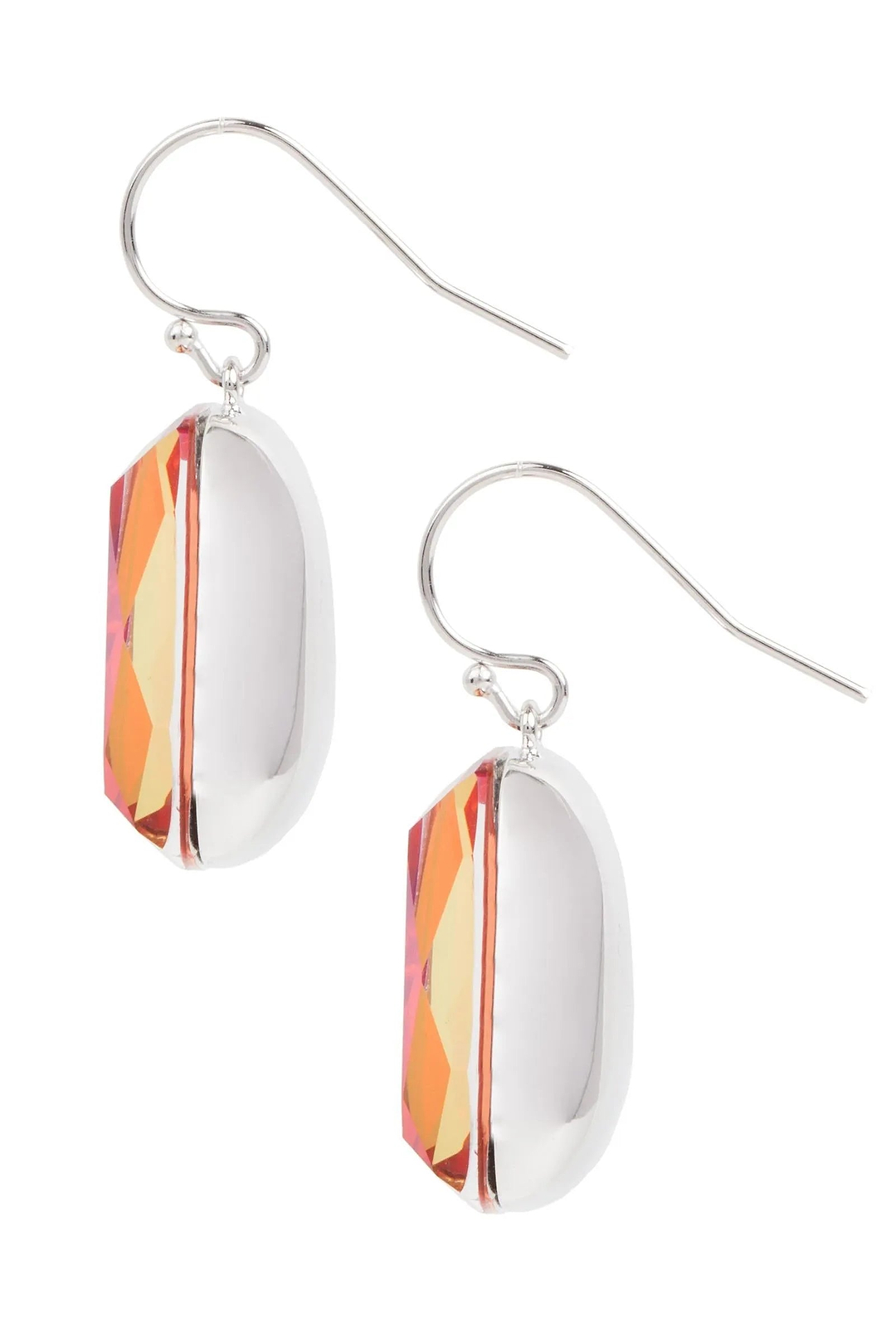 Prism Cushion Earring Yellow
