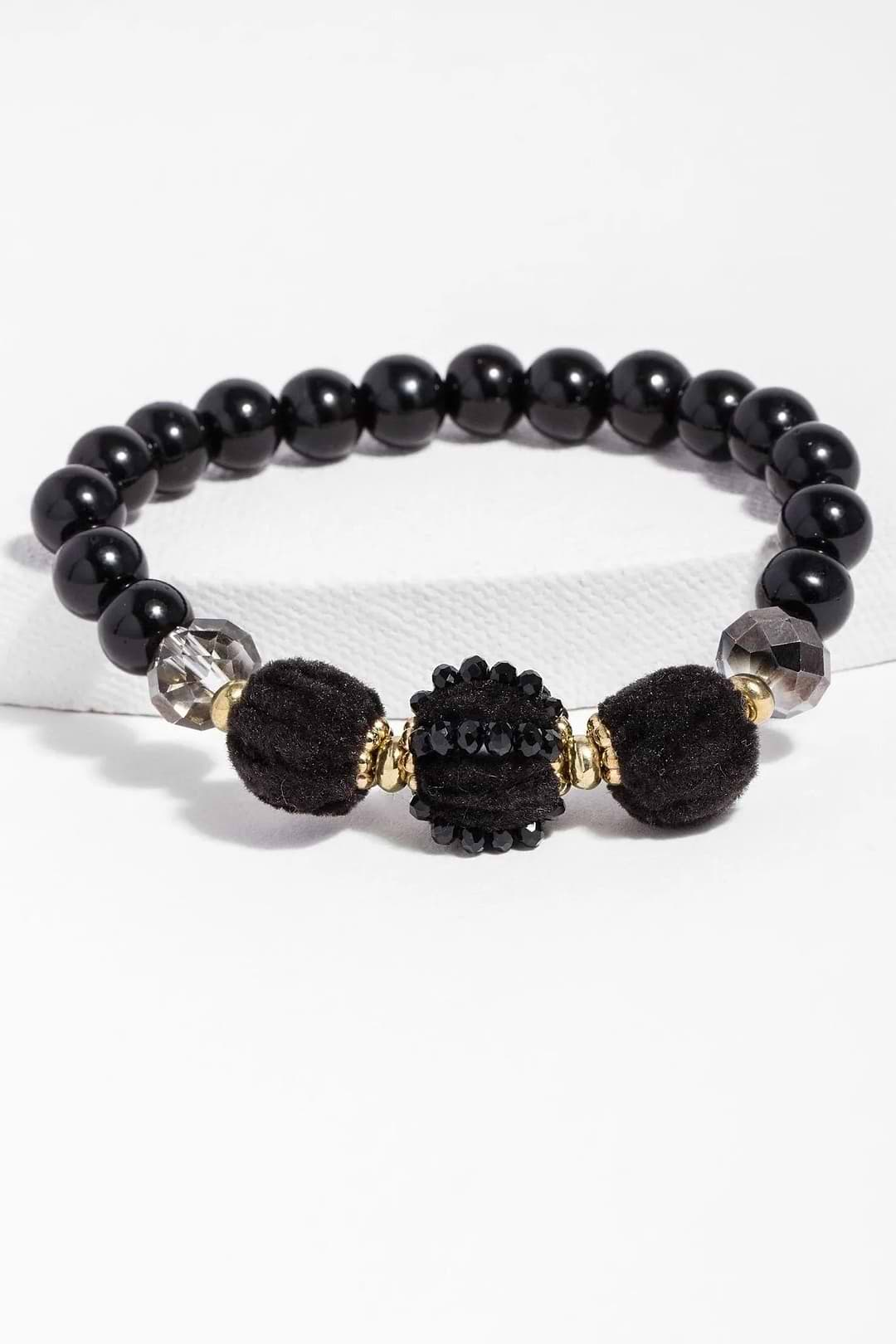 Opulent Bracelet Black